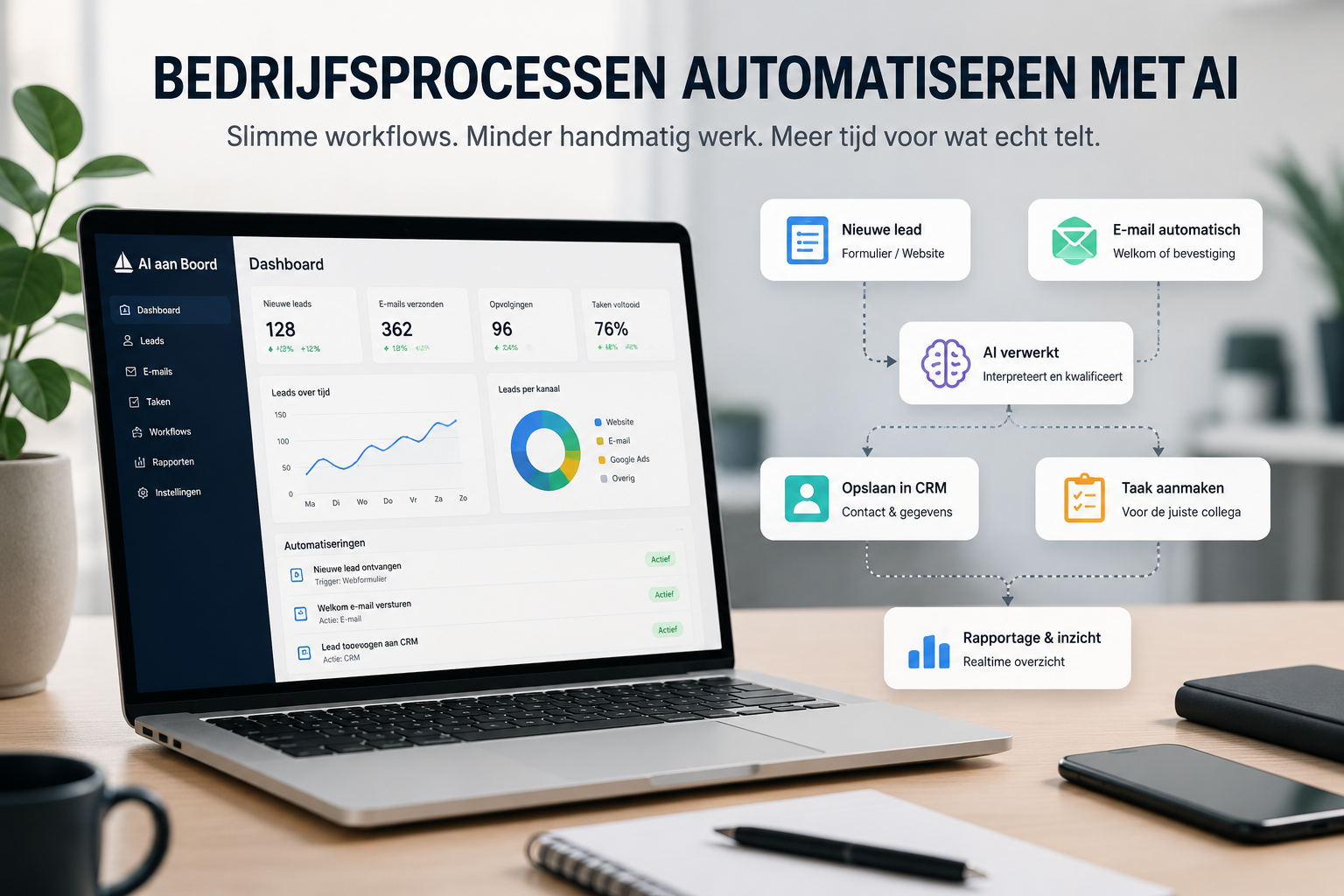 Bedrijfsprocessen automatiseren